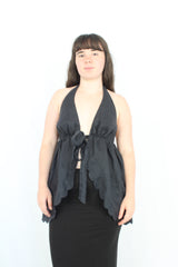 Caitlin Crisp - Tie Halter Top