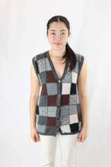 Sportsgirl - Checkered Knit Vest