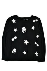 Karl Lagerfeld - Patterned Cotton Jumper