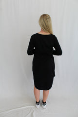 Moochi - Printed Sleeve Midi