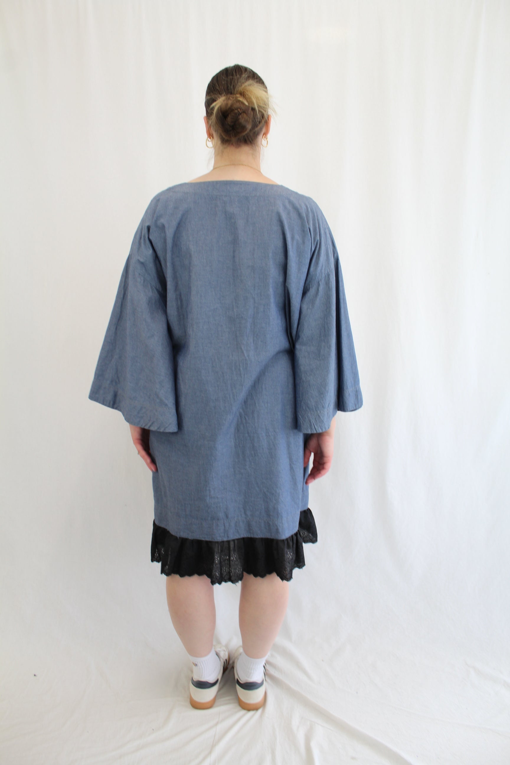 Jimmy D - Broderie Hem Dress