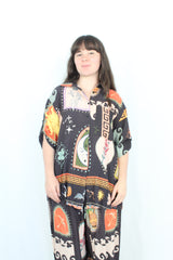 She Street - Villa Pattern Shirt