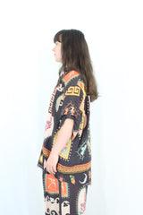 She Street - Villa Pattern Shirt
