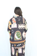 She Street - Villa Pattern Shirt