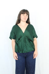 Max - Satin Draped Top