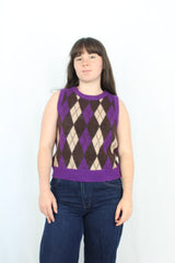 Levi Strauss - Argyle Knit Vest