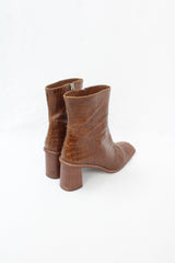Alohas - Croc Leather Boots