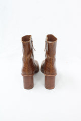Alohas - Croc Leather Boots