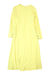 Gregory - Bright Yellow Minimal Maxi Dress