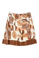 Marni - Abstract Pattern Midi Skirt