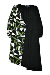 Mint Velvet - Geometric Panel Midi dress