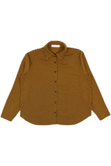 Lisa Says Gah - Long Sleeve Checkered Shirt