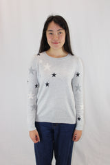 White Label - Star Knit Jumper