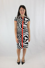 Joseph Ribkoff - Zebra Print Dress