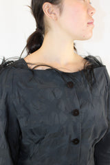 Anett Röstel - Fur Detailed Shirt