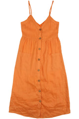 Isle of Mine - Linen Midi Dress