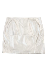 Hugo Hugo Boss - Faux Leather Mini Skirt