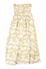 VRG GRL - Patterned Linen Midi Dress