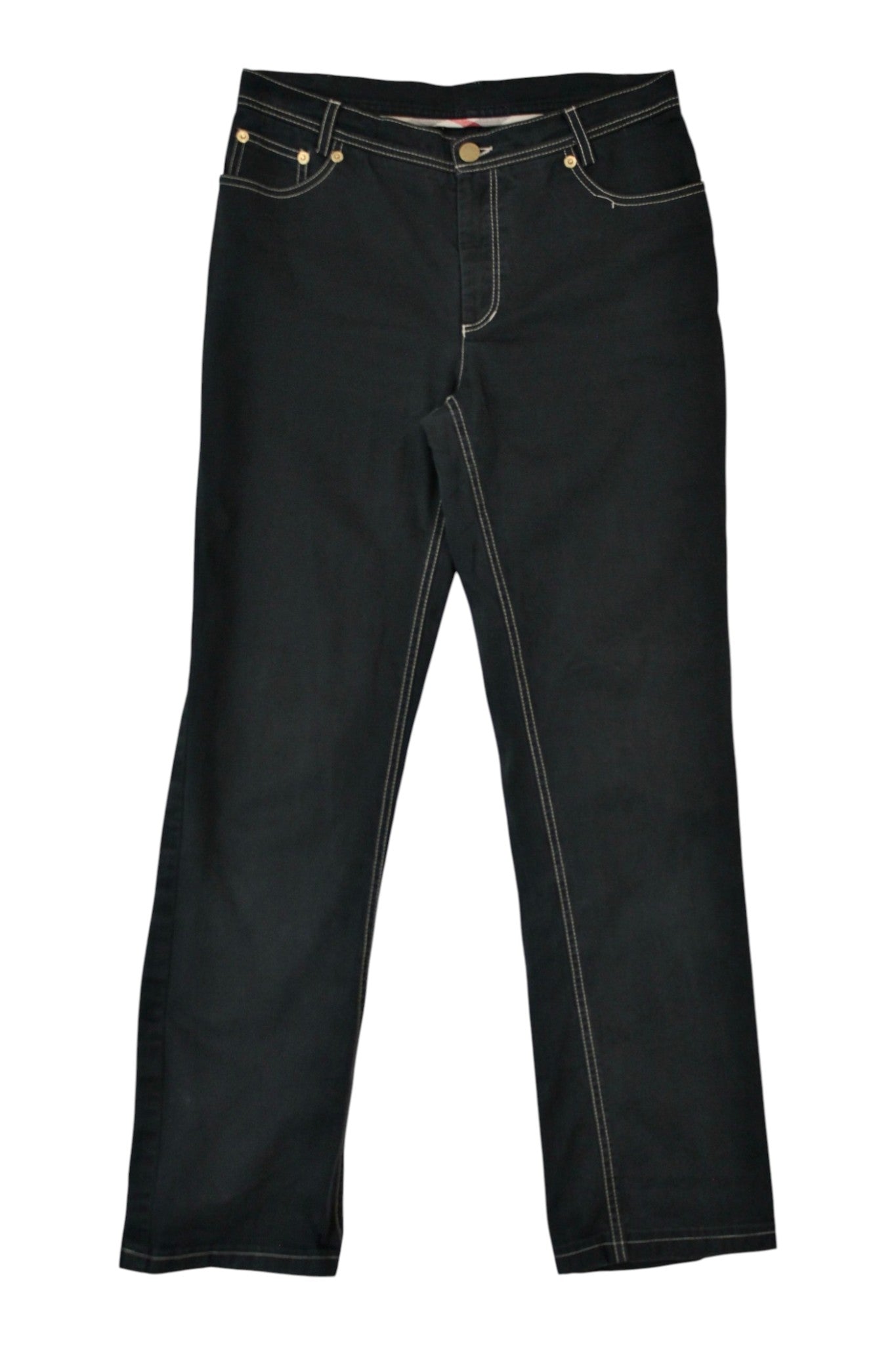Burberry London - Contrast Topstitch Jeans