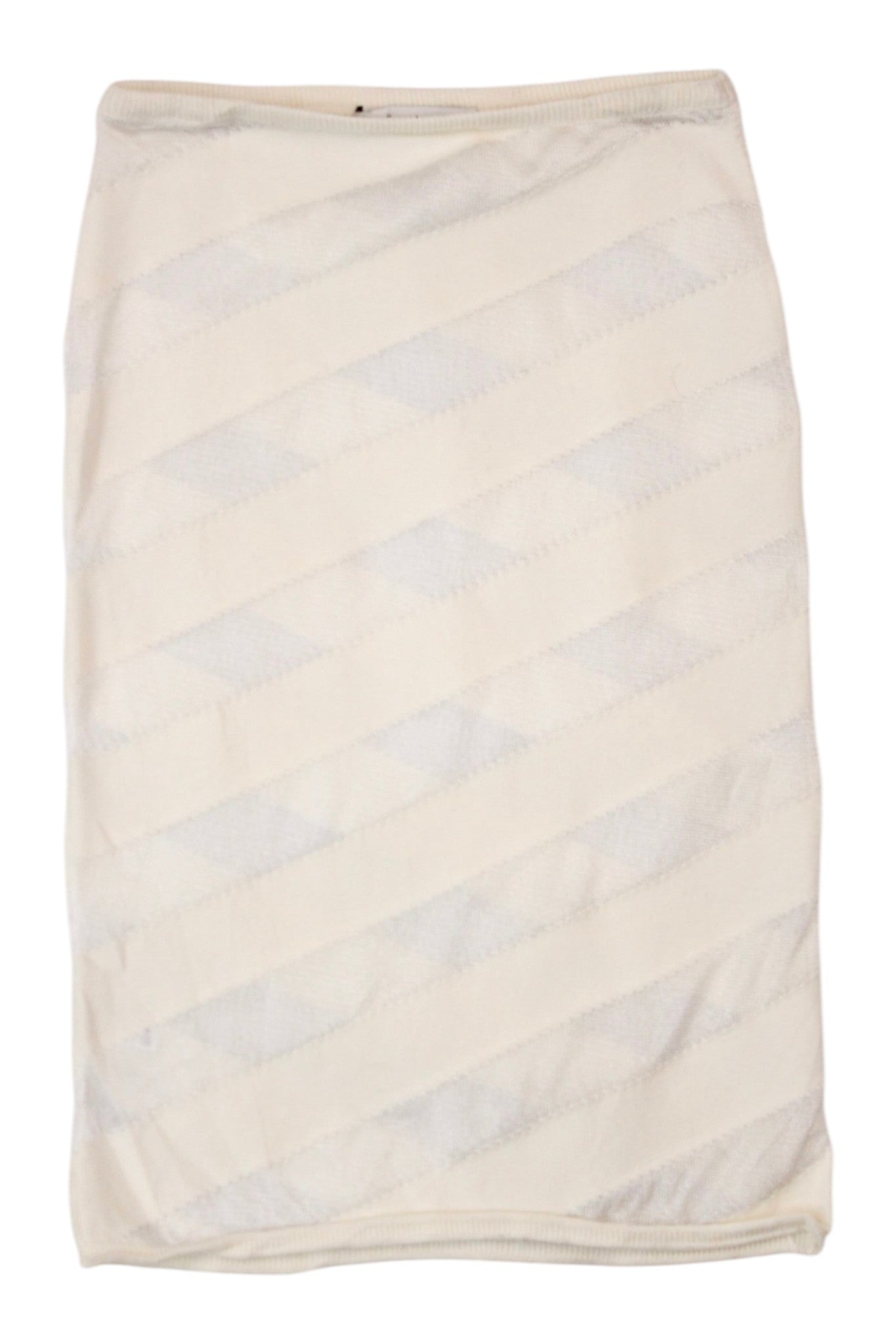 Gimaguas - Knitted Stripe Mini Skirt/Tube Top