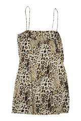Anine Bing - Silk Blend Leopard Mini