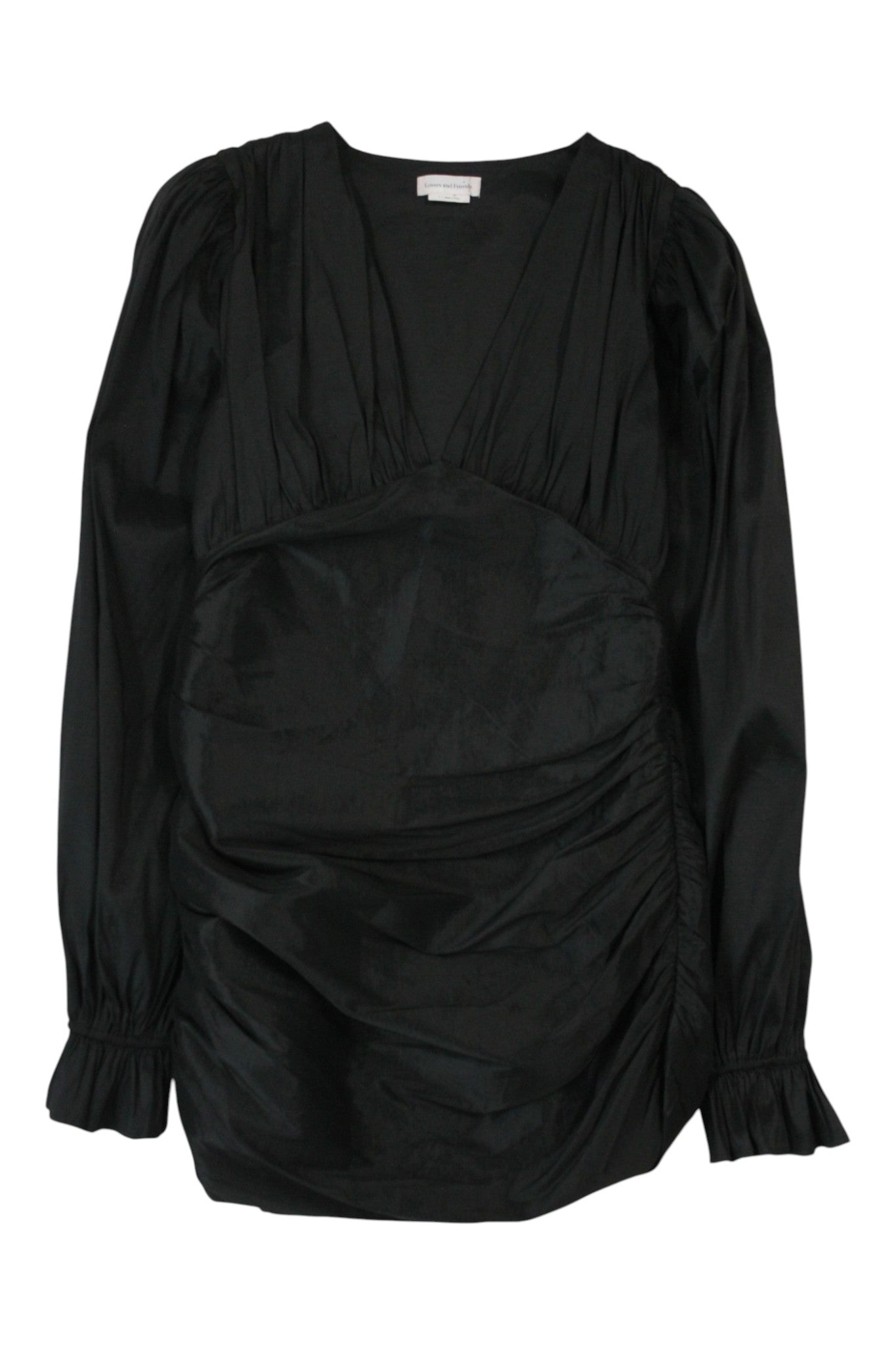 Lovers + Friends - Taffeta Gather Mini Dress