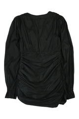 Lovers + Friends - Taffeta Gather Mini Dress