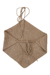 Reformation - Crochet Knit Top