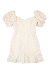& other stories - Floral Crochet Lace Mini Dress