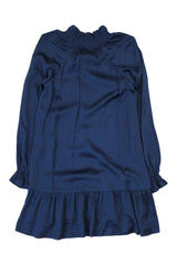 Sandro - Textured Satin Smock Dress