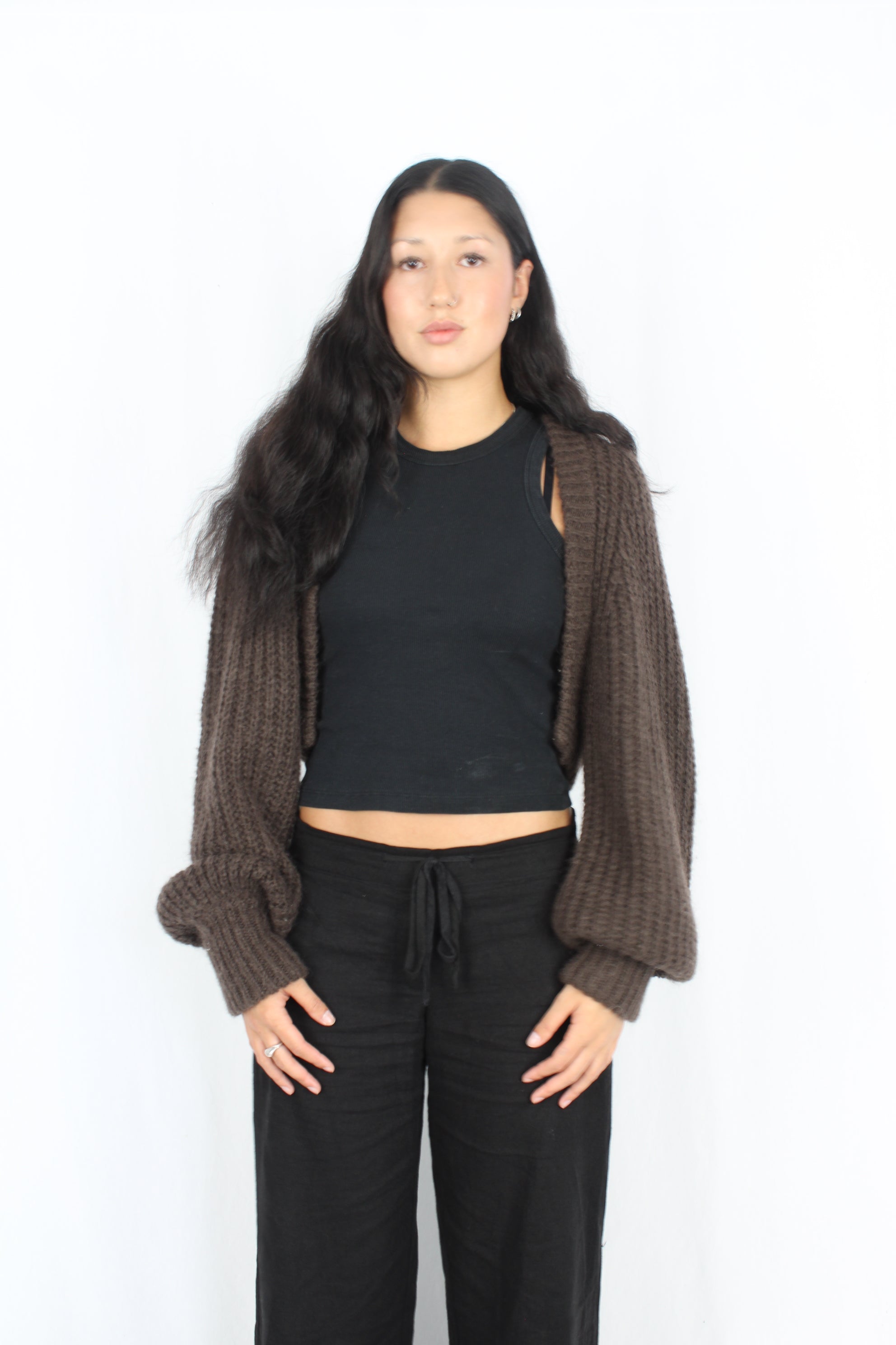 Ruby - Chunky Knit Shrug