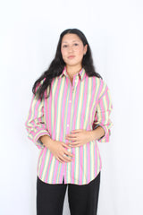 Djerf Avenue x Frankies Bikinis - Striped Shirt