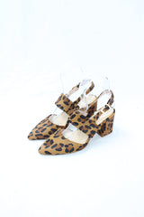 Isabella Anselmi - Cheetah Ponyhair Heels