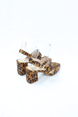 Isabella Anselmi - Cheetah Ponyhair Heels