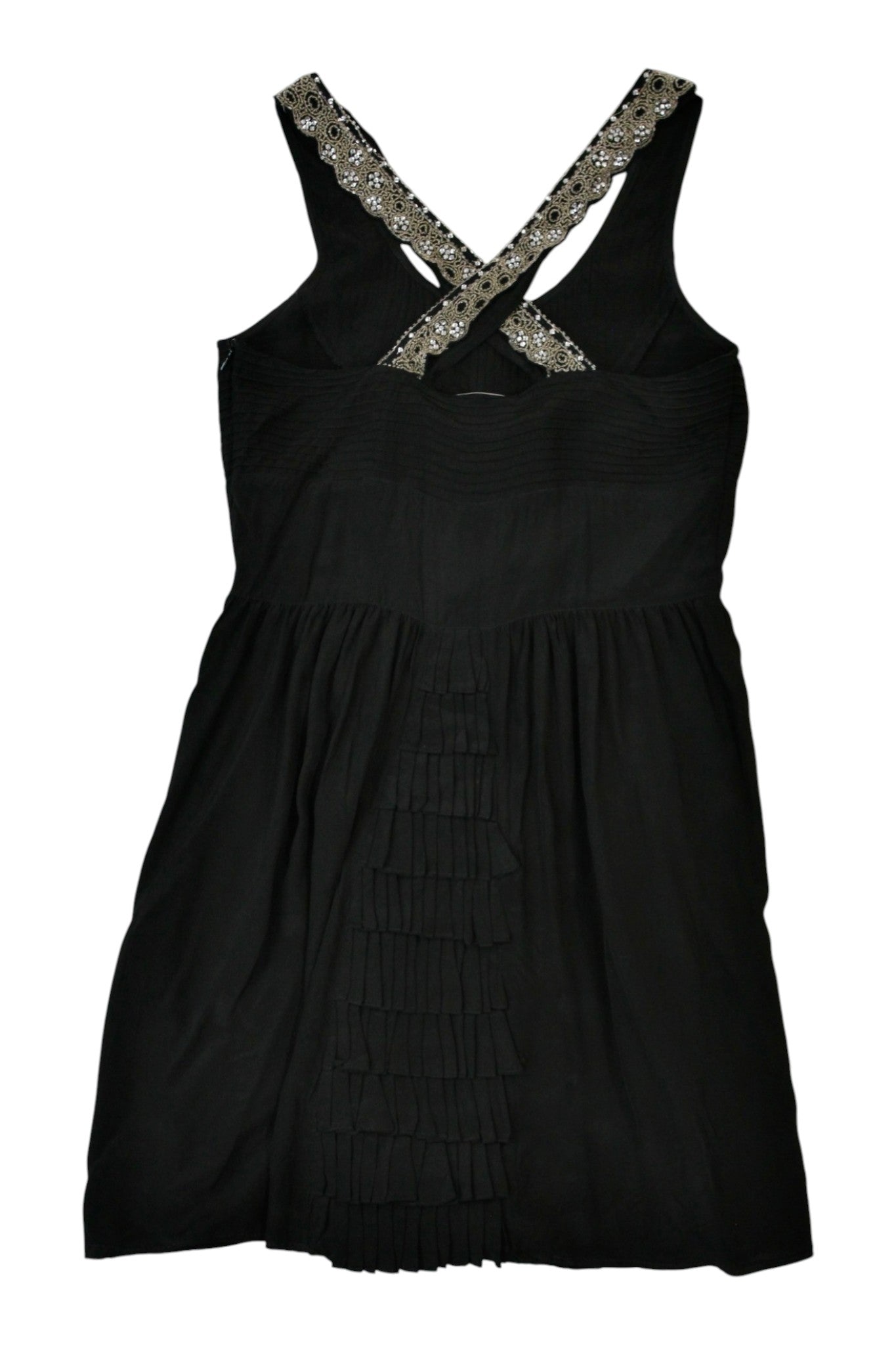Trelise Cooper - Beaded & Pleated Mini Dress