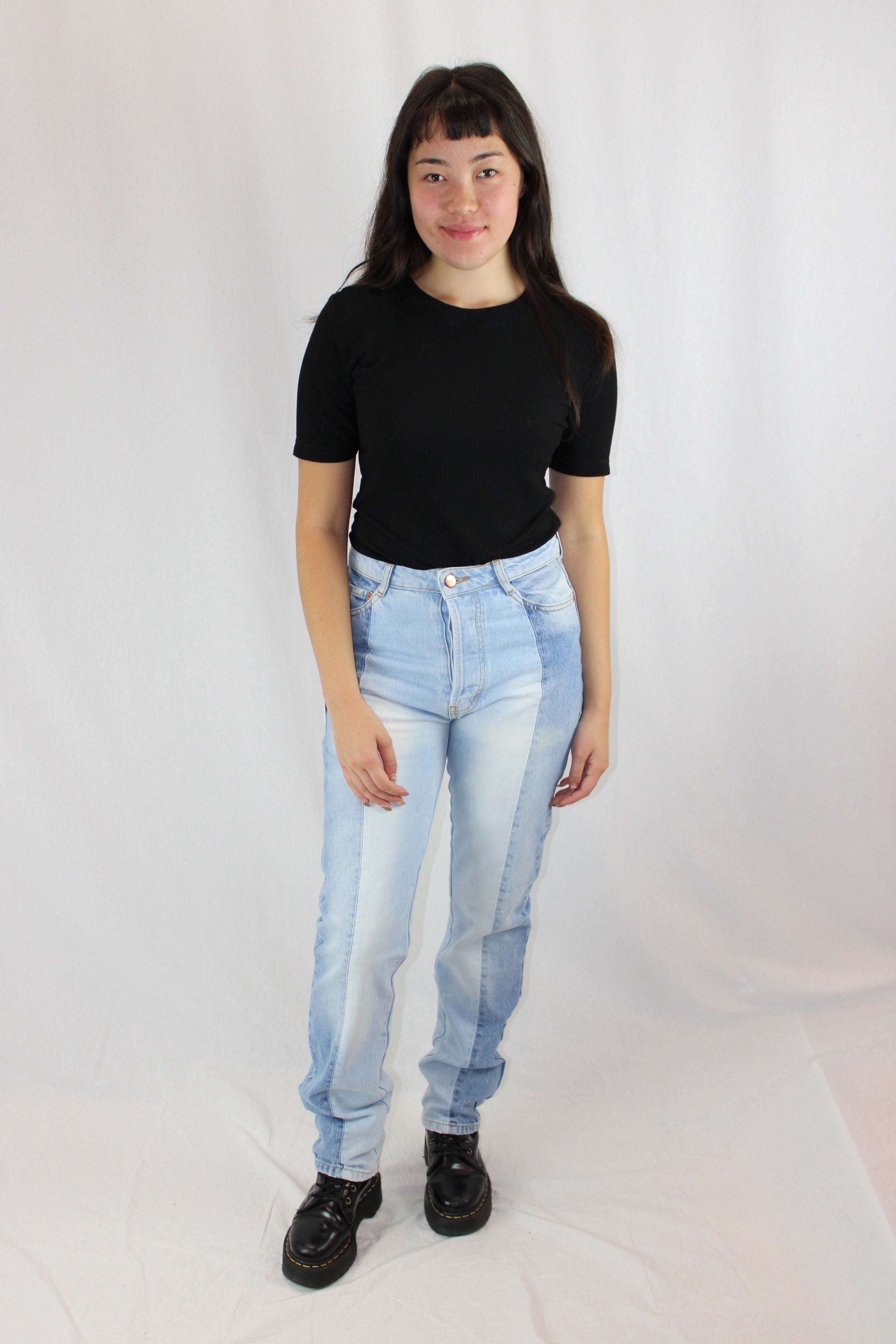 Ragdoll - Two Tone Straight Leg Jeans