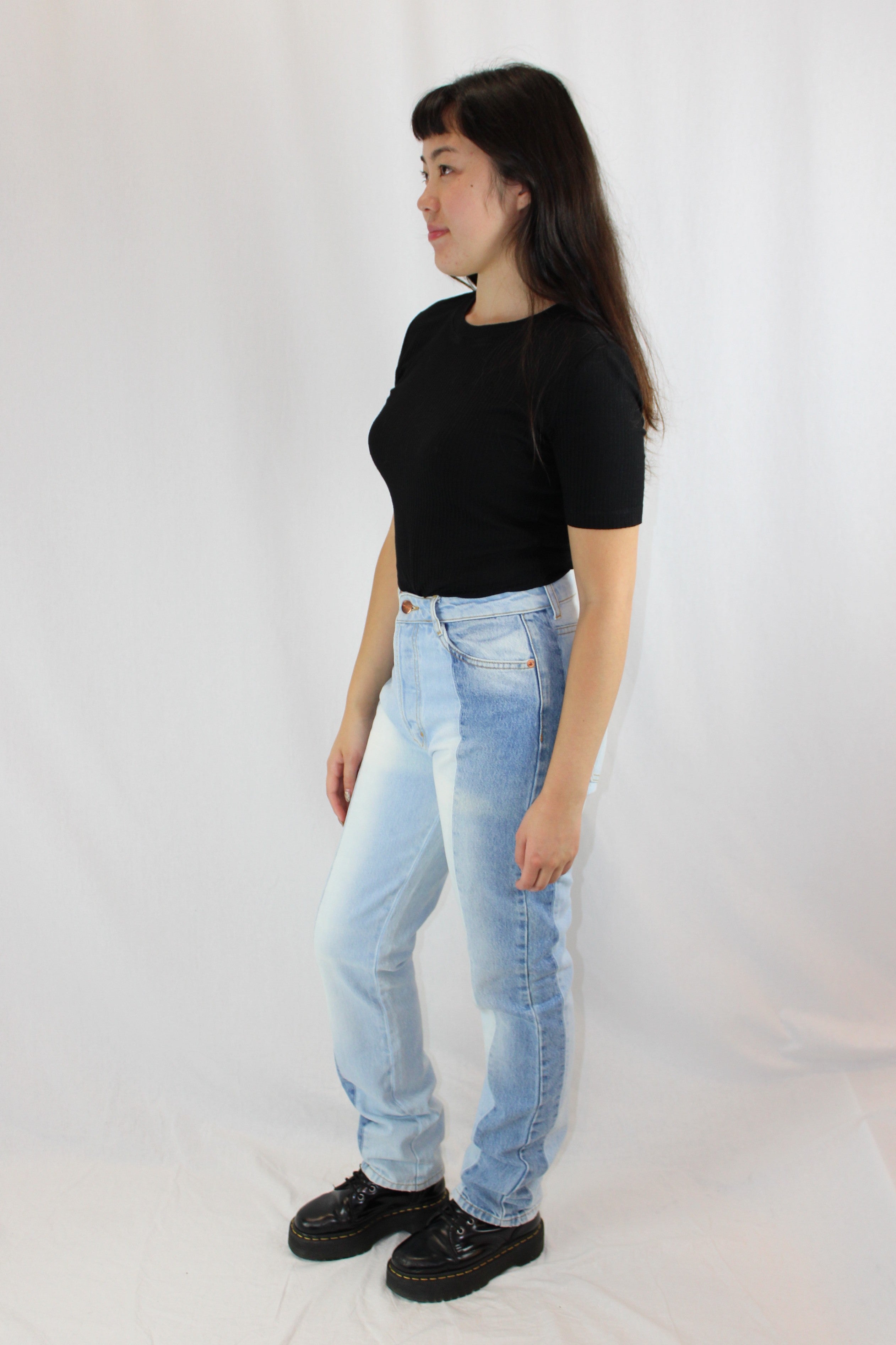 Ragdoll - Two Tone Straight Leg Jeans