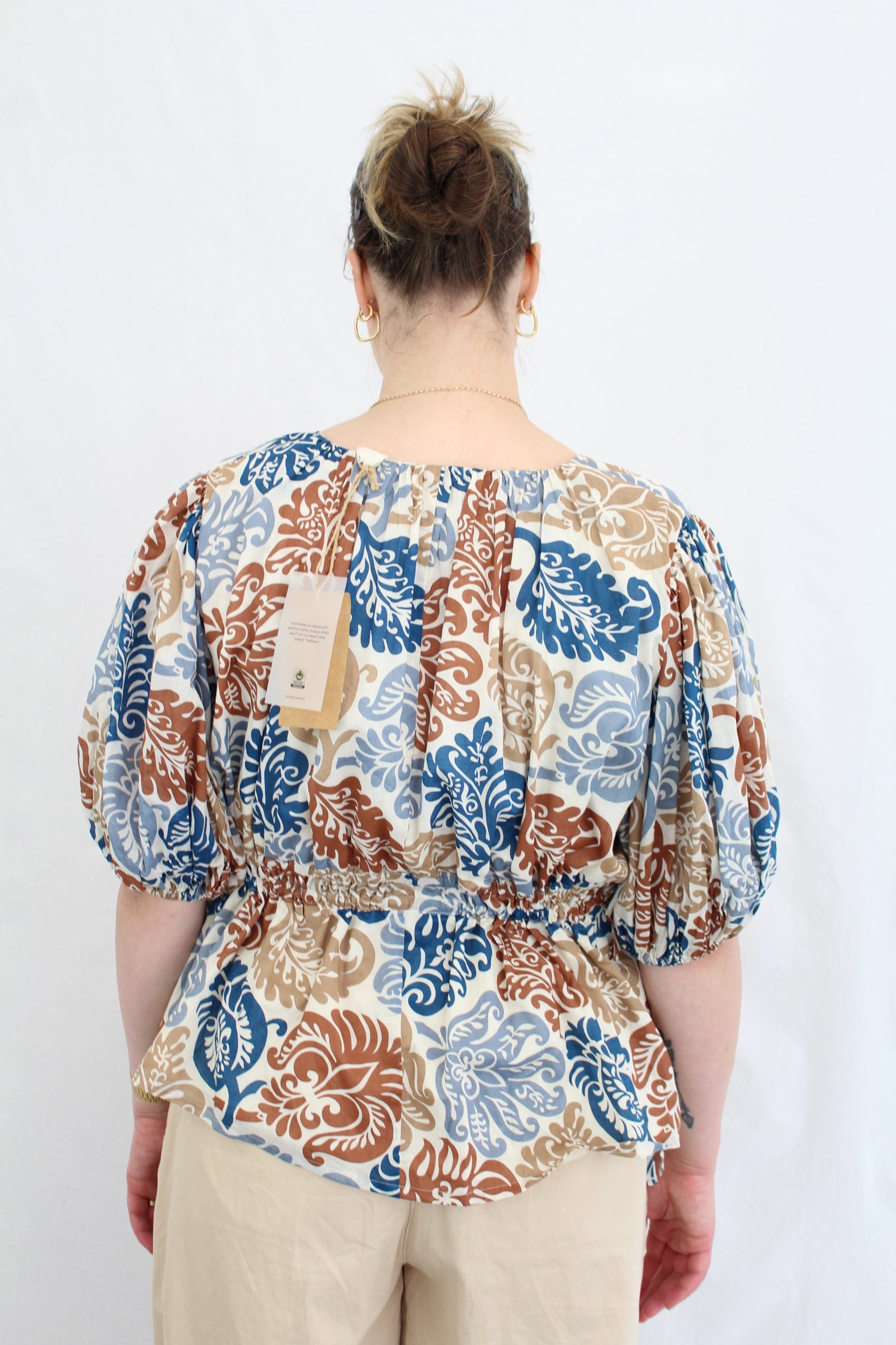 Karen Walker - Lakeside Organic Cotton Top NWT