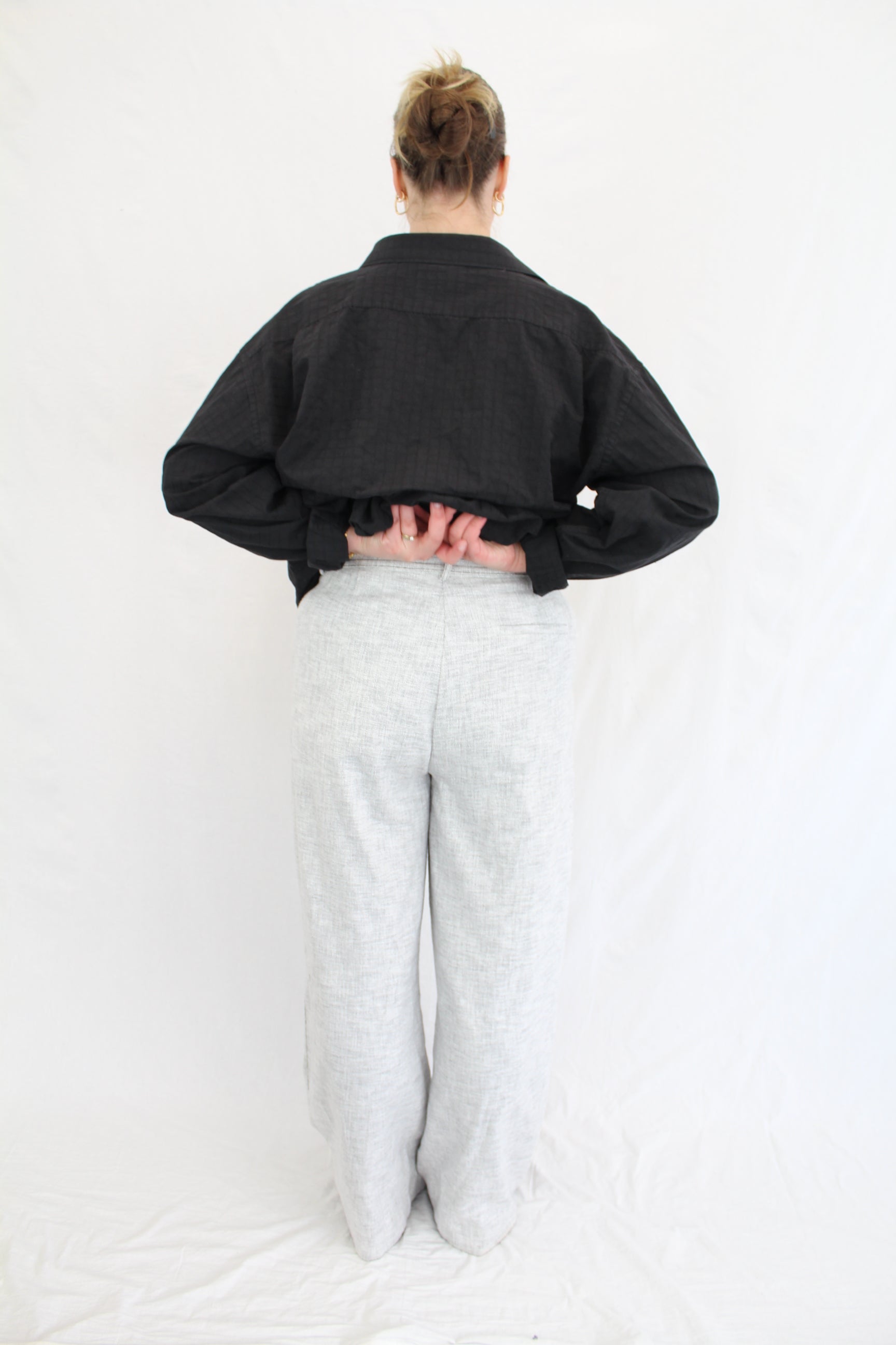 Max - Textured Wide Leg Pant