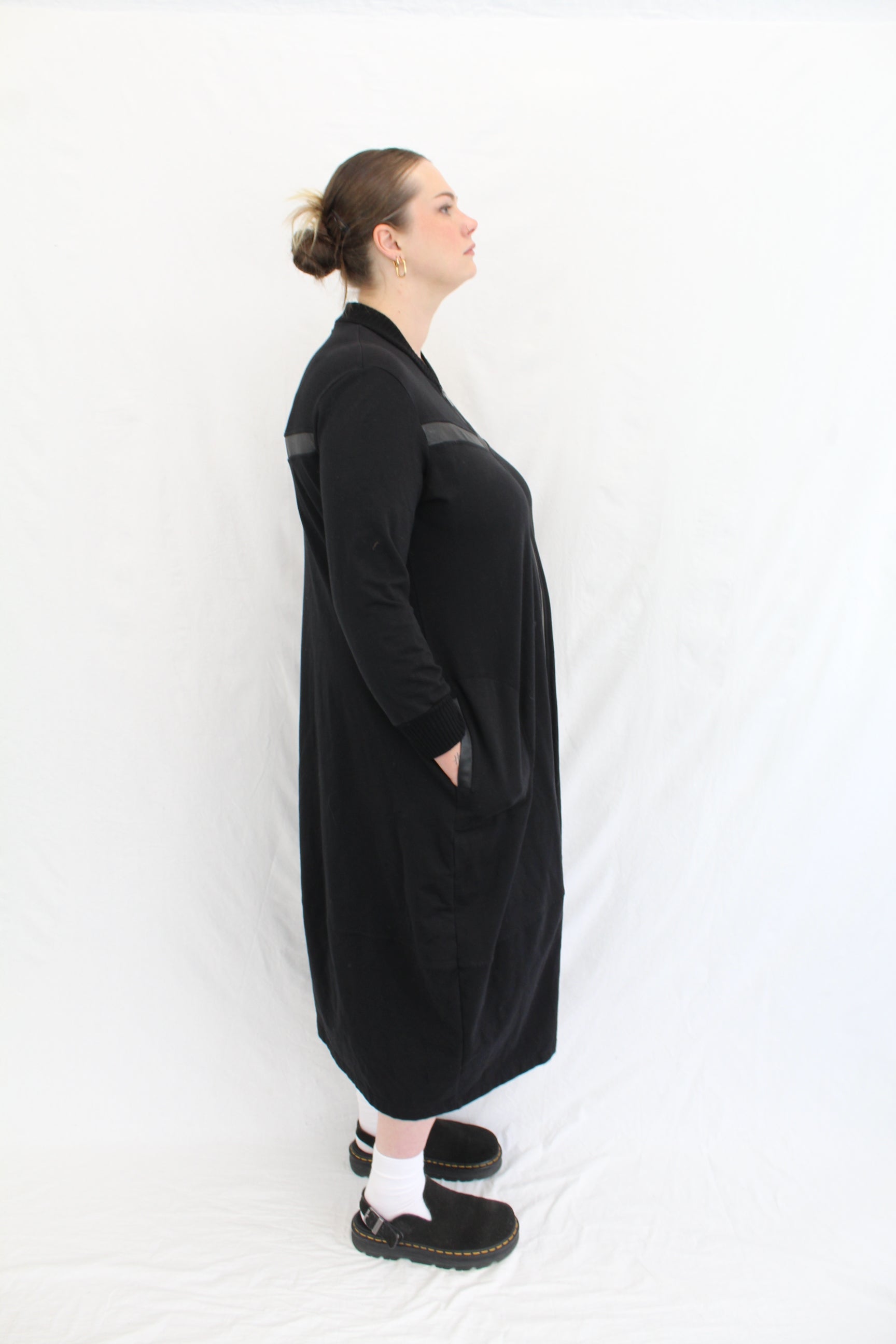 Sabatini - Leather Trim Coat