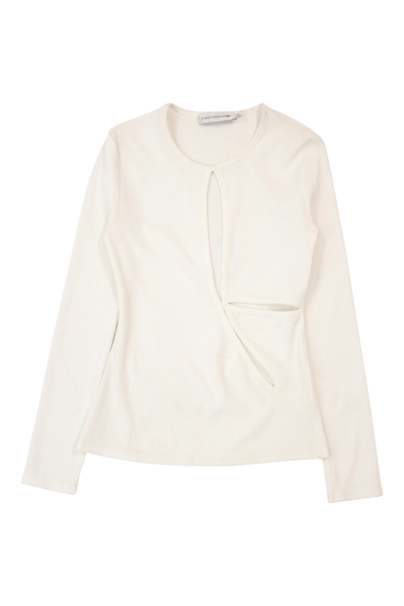 Chirstopher Esber - Cut Out Rib Top