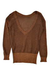 Alexandre Vauthier - Low Back Metallic Jumper