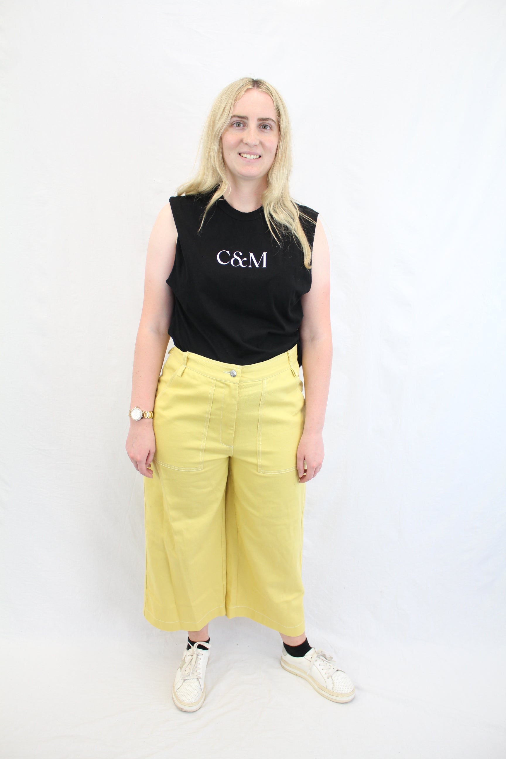 Ricochet - Cropped Wide Leg Jean