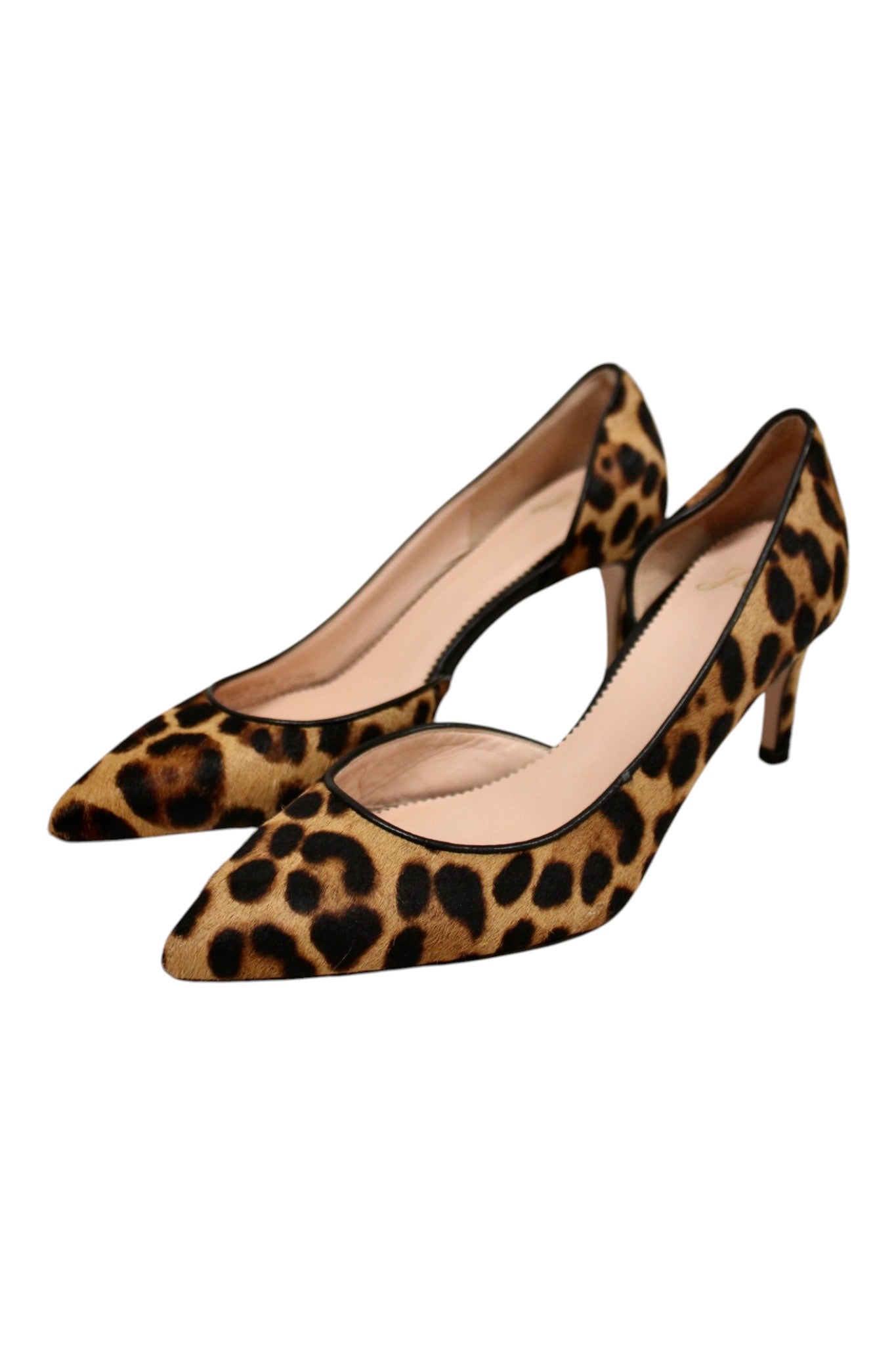 J. Crew - Leopard Pony-hair Heels
