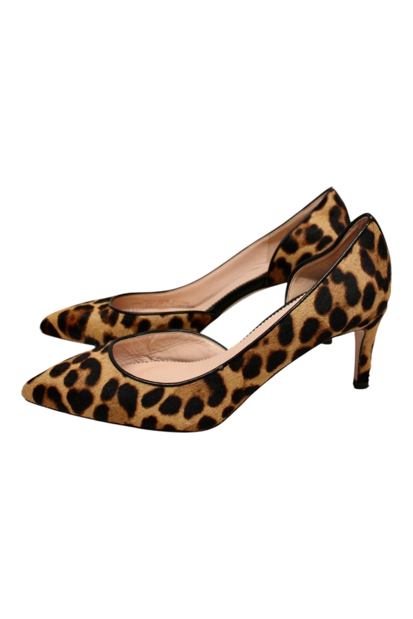 J. Crew - Leopard Pony-hair Heels