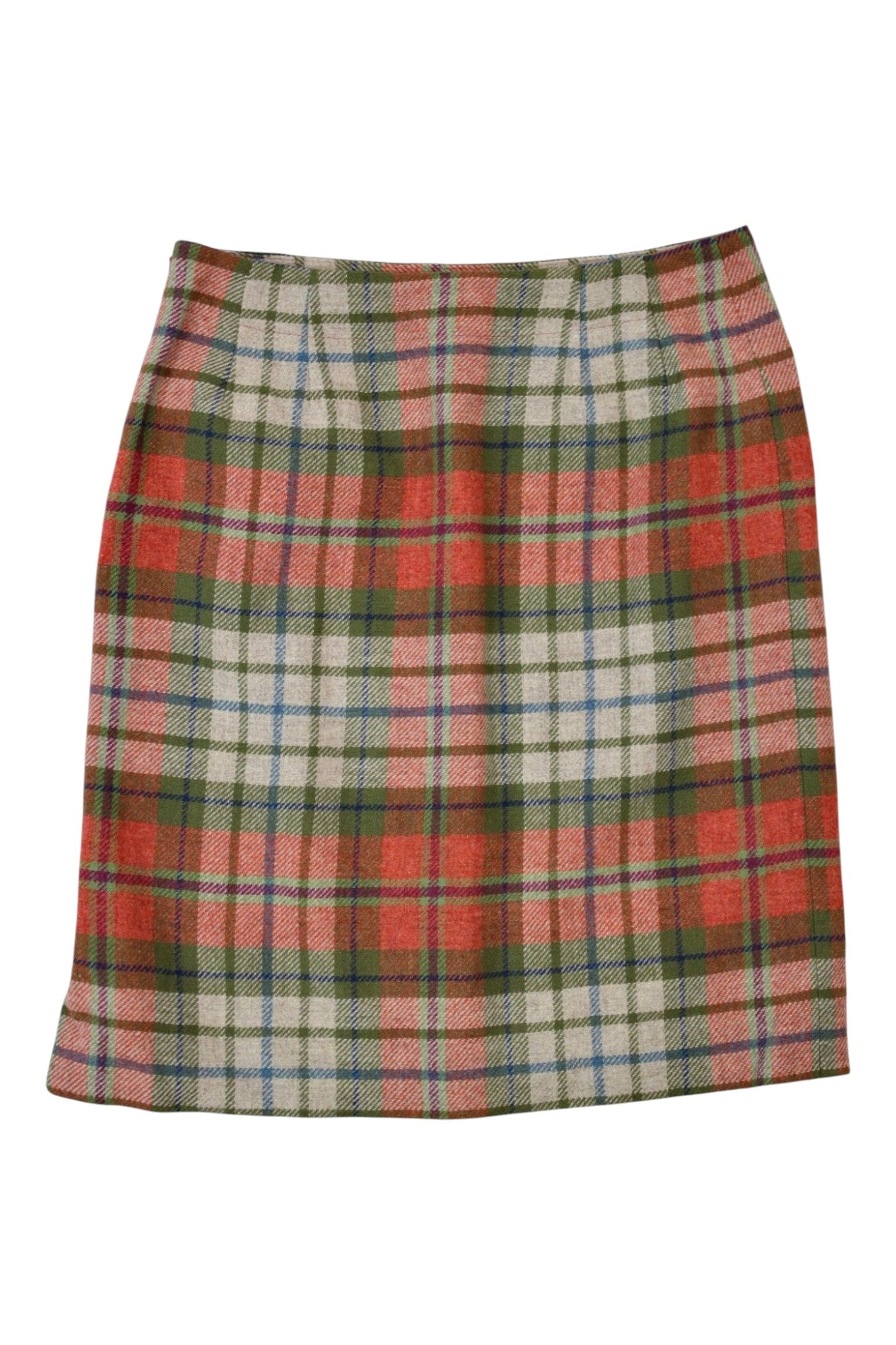 Pendelton - Plaid Wool Mini Skirt