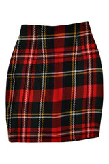 Nicole Miller - Plaid Mini Skirt