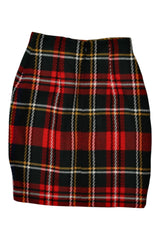 Nicole Miller - Plaid Mini Skirt