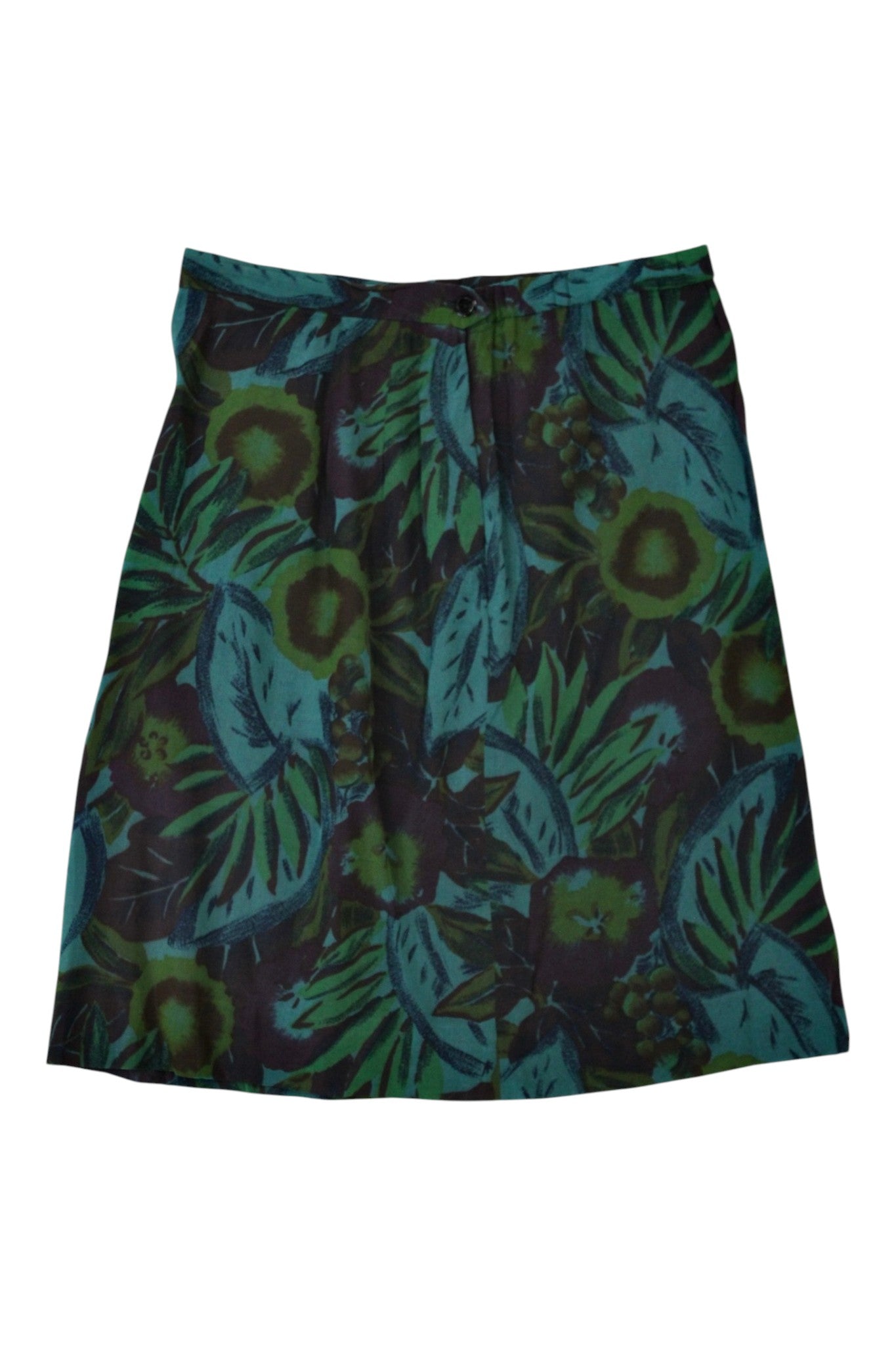 Patterned Mini Skirt