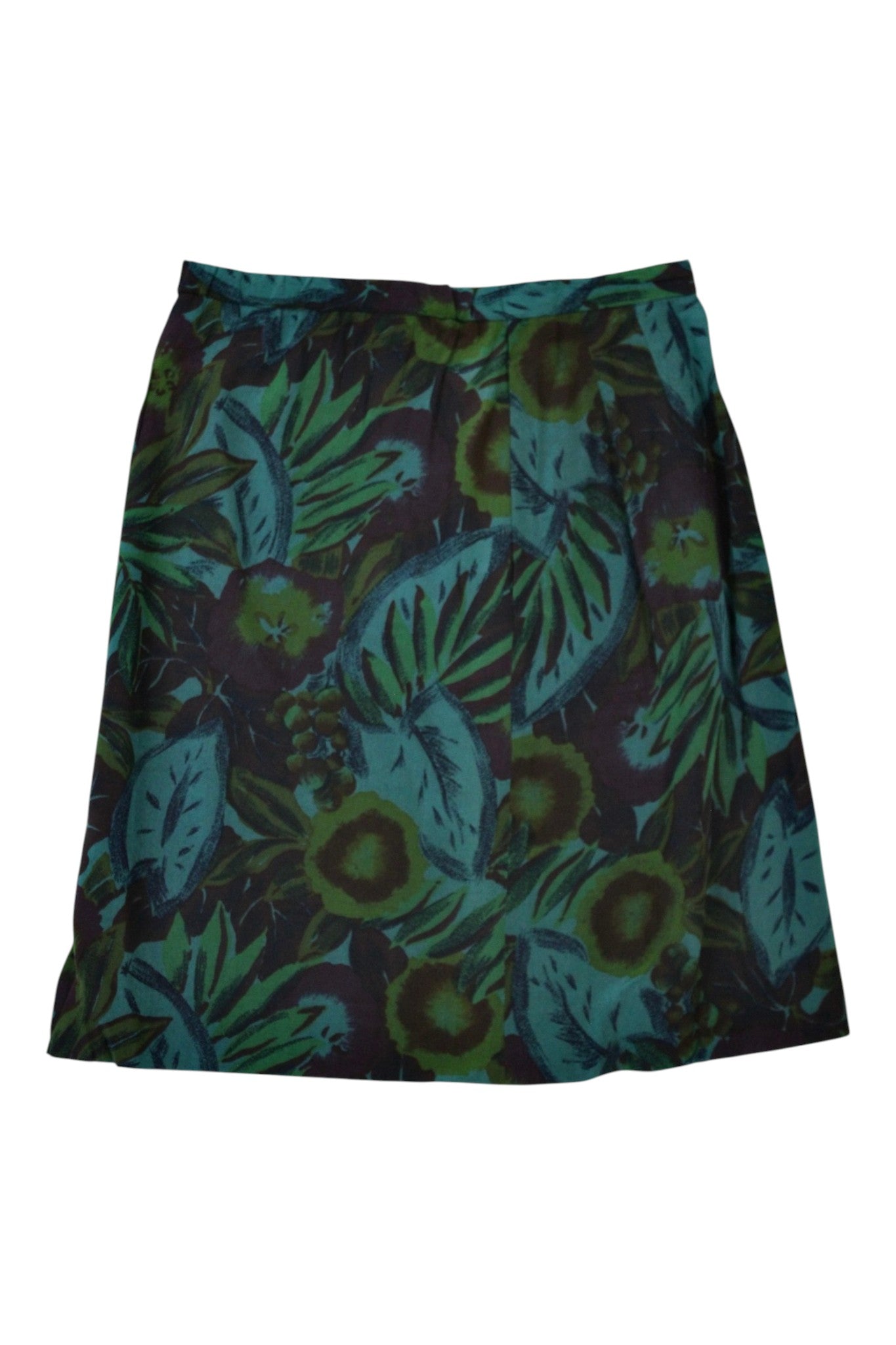 Patterned Mini Skirt